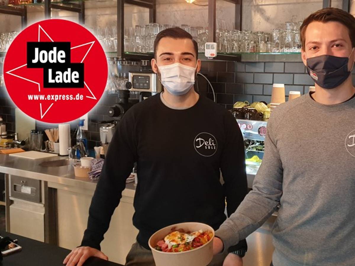 Auf dem Foto ist das Team vom Lokal Deli Sülz zu sehen. Das Deli Sülz ist neuer Jode Lade.