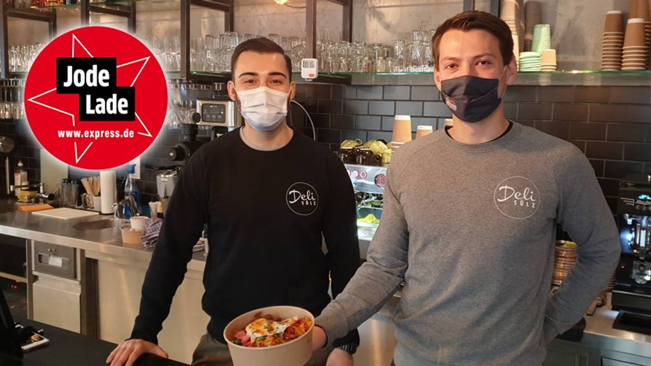 Auf dem Foto ist das Team vom Lokal Deli Sülz zu sehen. Das Deli Sülz ist neuer Jode Lade.