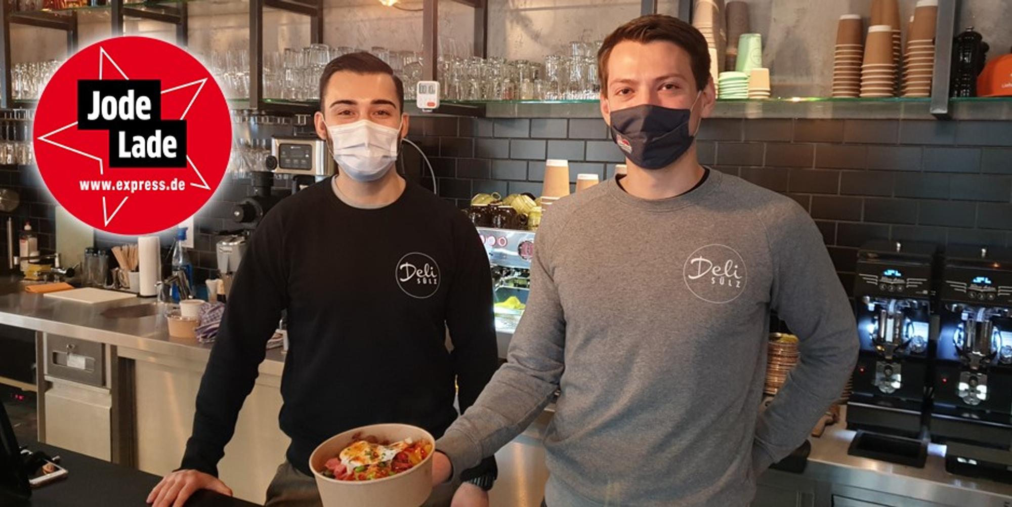 Auf dem Foto ist das Team vom Lokal Deli Sülz zu sehen. Das Deli Sülz ist neuer Jode Lade.