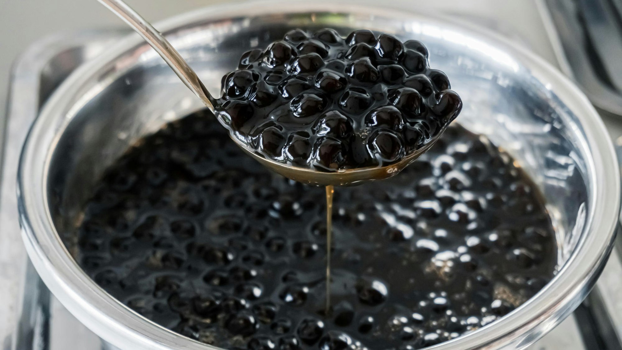 Tapiokaperlen sind ein wichtiger Bestandteil von Bubble Tea.