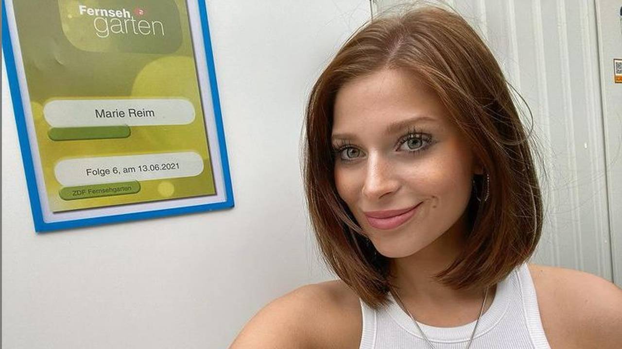 Marie Reim postete dieses Foto vor ihrem Auftritt beim ZDF-Fernsehgarten am 13. Juni 2021 auf Instagram.