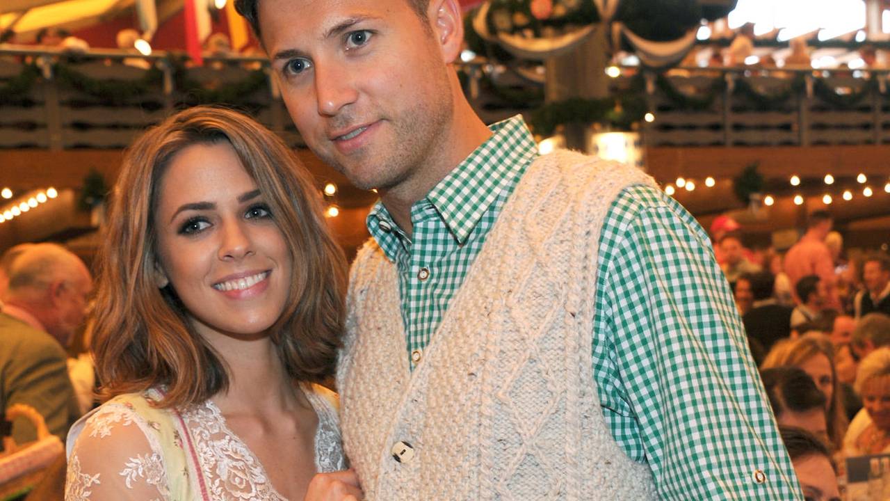 Vanessa Mai und ihr Mann Andreas Ferber 2016 beim Münchner Oktoberfest