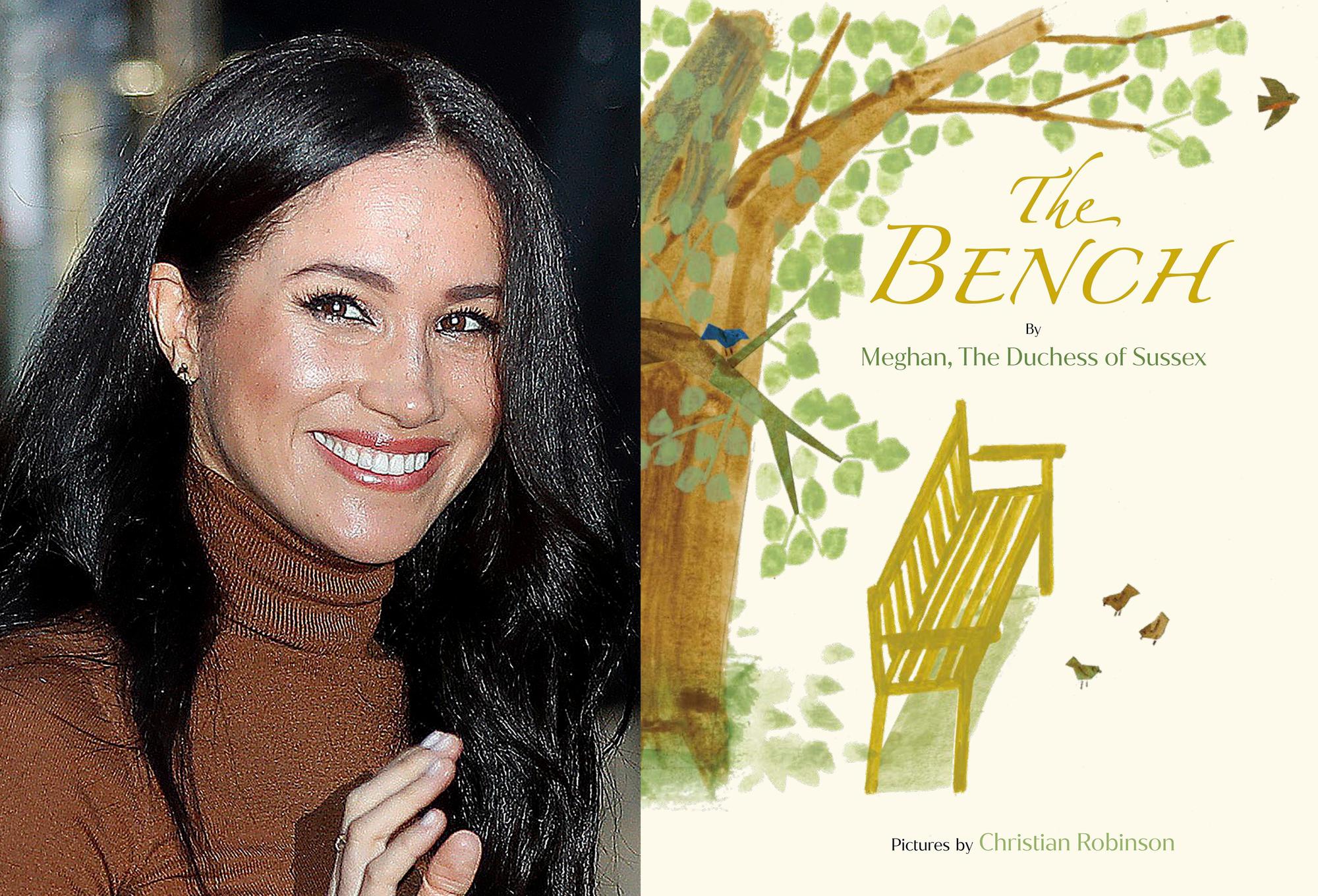 Herzogin Meghan präsentiert ihr Kinderbuch The Bench