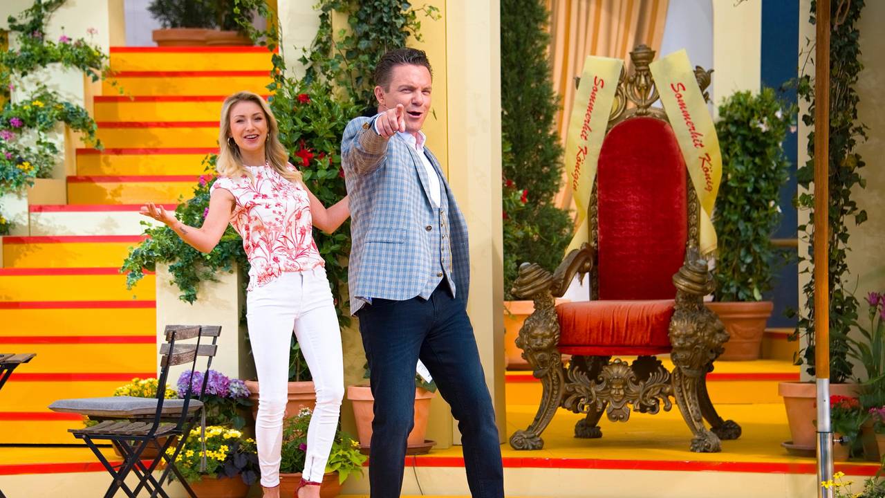 „Immer wieder Sonntags“ mit Stefan Mross und seiner Frau Anna-Carina am 3. September 2020 aus dem Europa-Park in Rust.