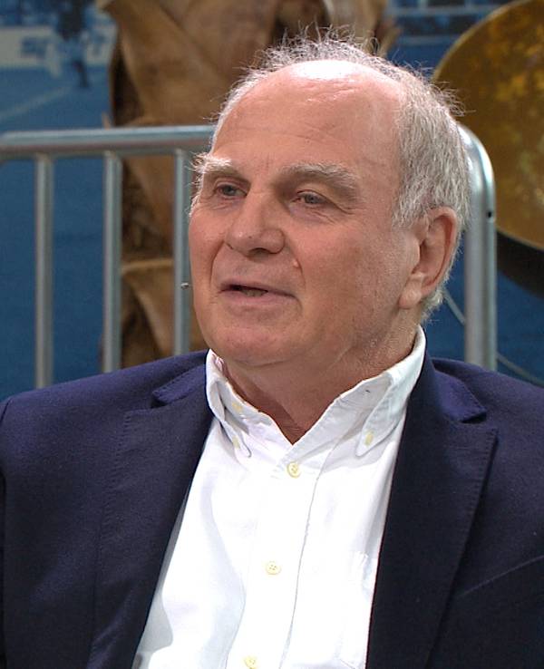 Uli Hoeneß als Talkgast beim Doppelpass auf Sport1.