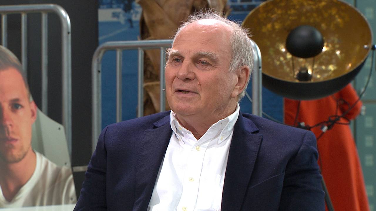 Uli Hoeneß als Talkgast beim Doppelpass auf Sport1.