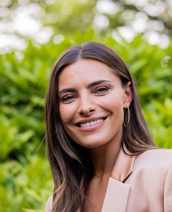 Sophia Thomalla ist am 25. Juni 2021 für den Online-Talk mit Armin Laschet in Düsseldorf.