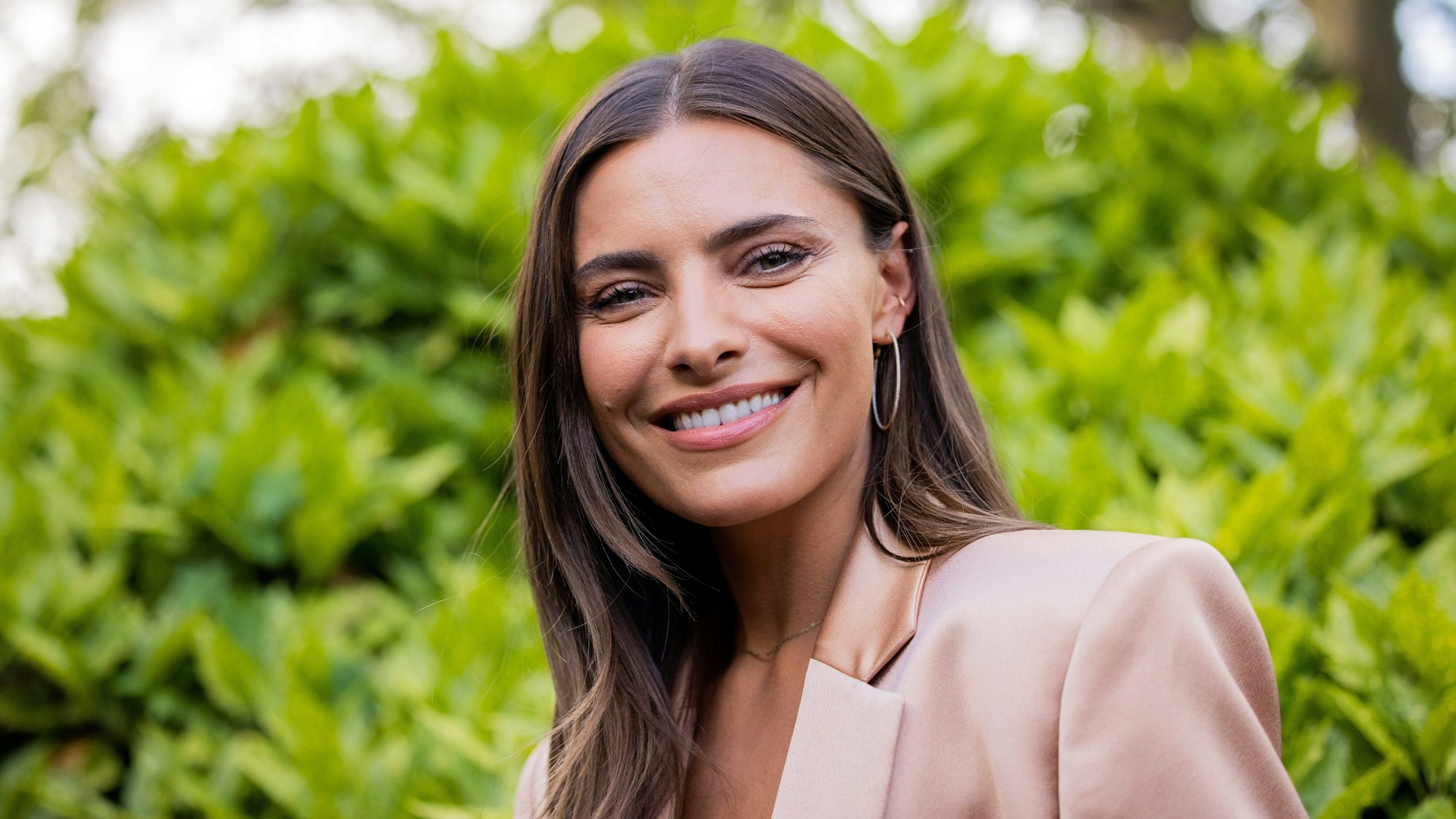 Sophia Thomalla ist am 25. Juni 2021 für den Online-Talk mit Armin Laschet in Düsseldorf.