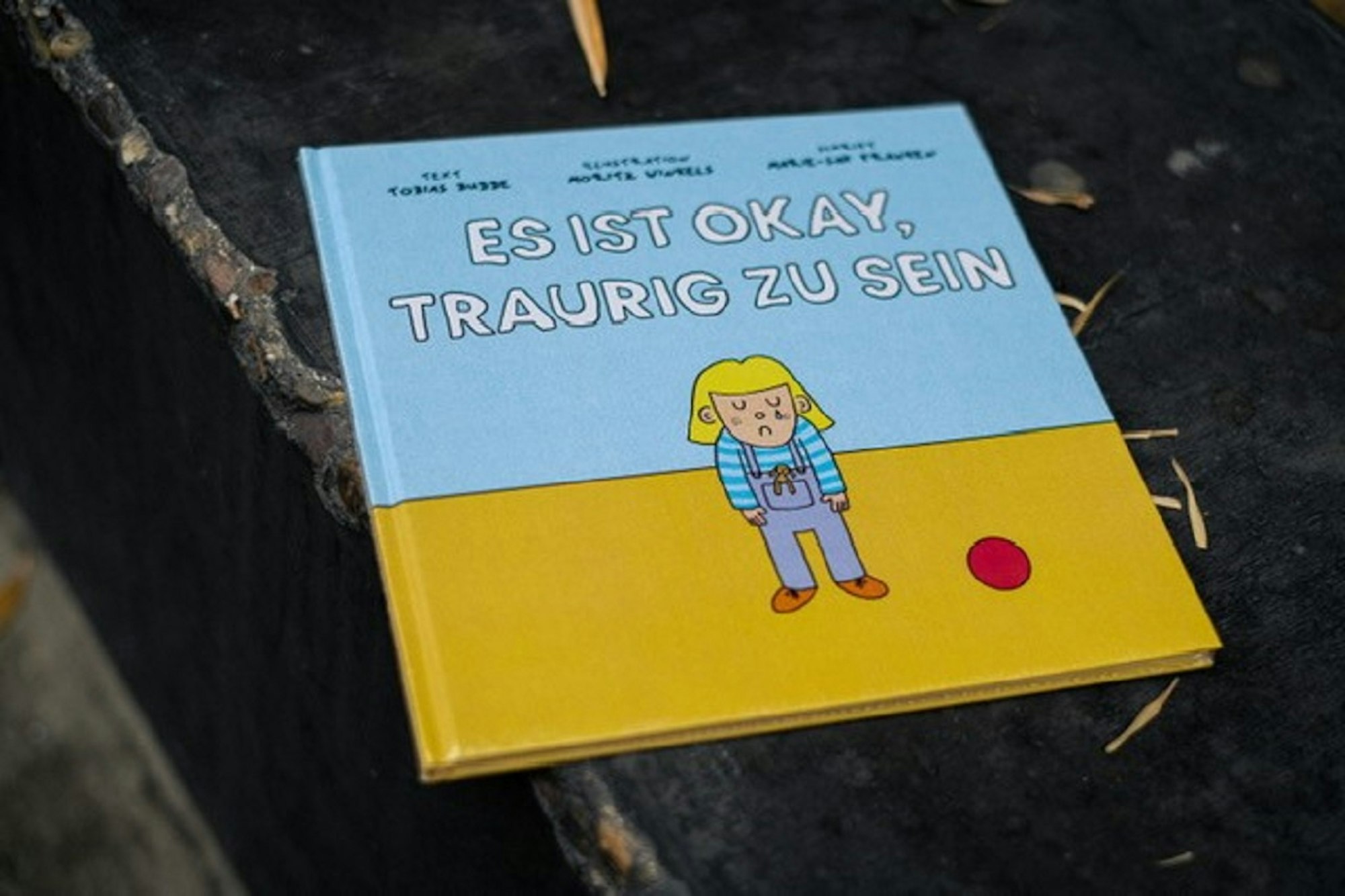 Das Cover des Kinderbuches „Es ist okay, traurig zu sein“
