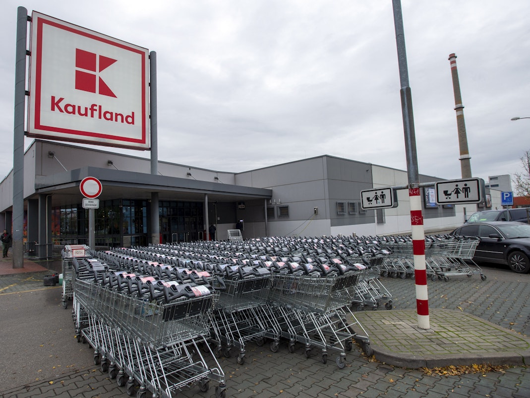 Unser Foto zeigt eine Kaufland-Filiale. Wirbel um Versandkosten in Höhe von 5000 Euro.