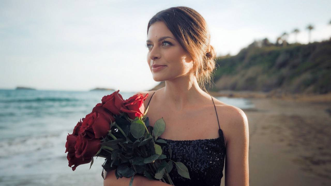 Bachelorette Maxime. Die Verwendung des sendungsbezogenen Materials ist nur mit dem Hinweis und Verlinkung auf TVNOW gestattet.