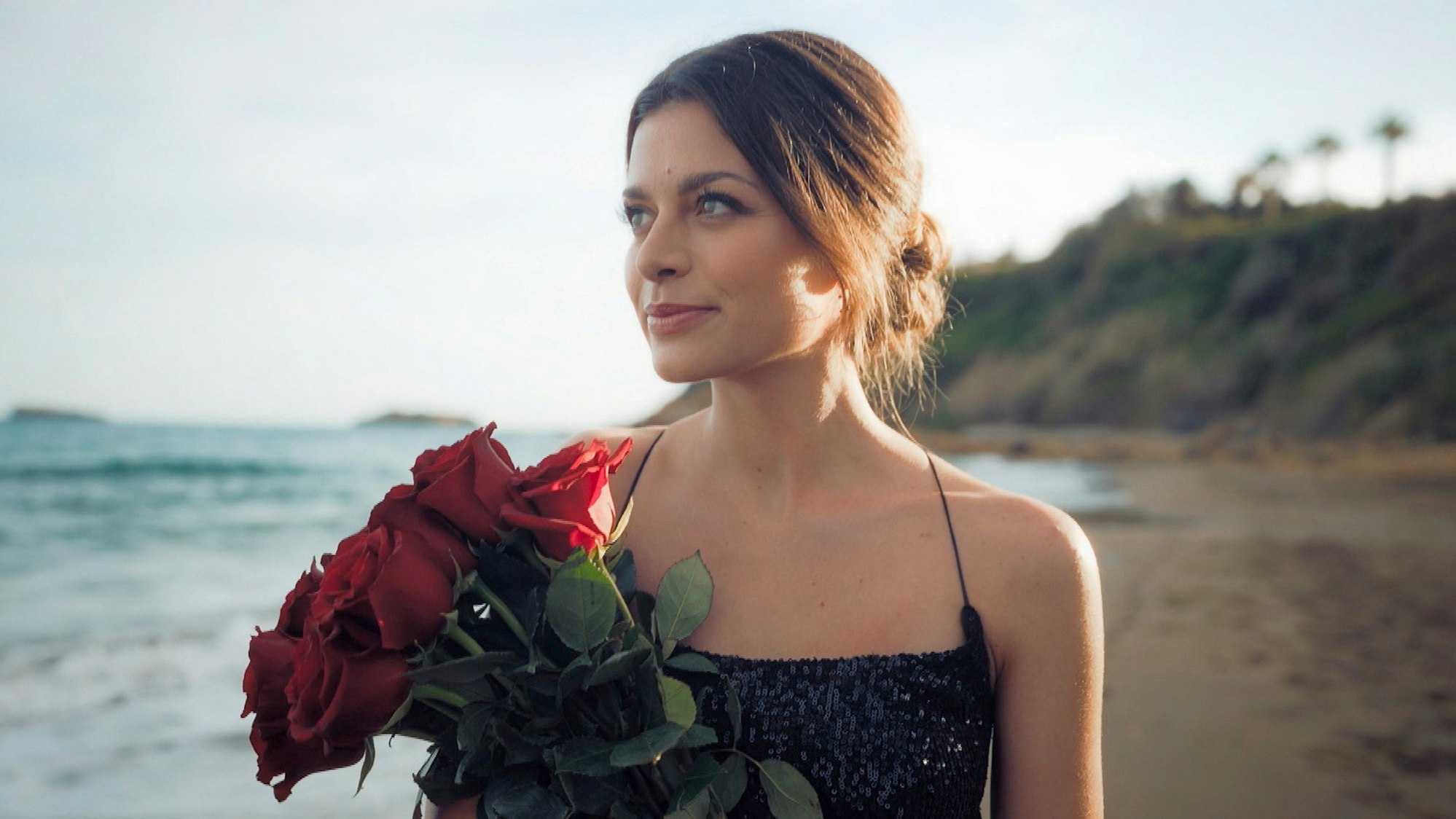 Bachelorette Maxime. Die Verwendung des sendungsbezogenen Materials ist nur mit dem Hinweis und Verlinkung auf TVNOW gestattet.