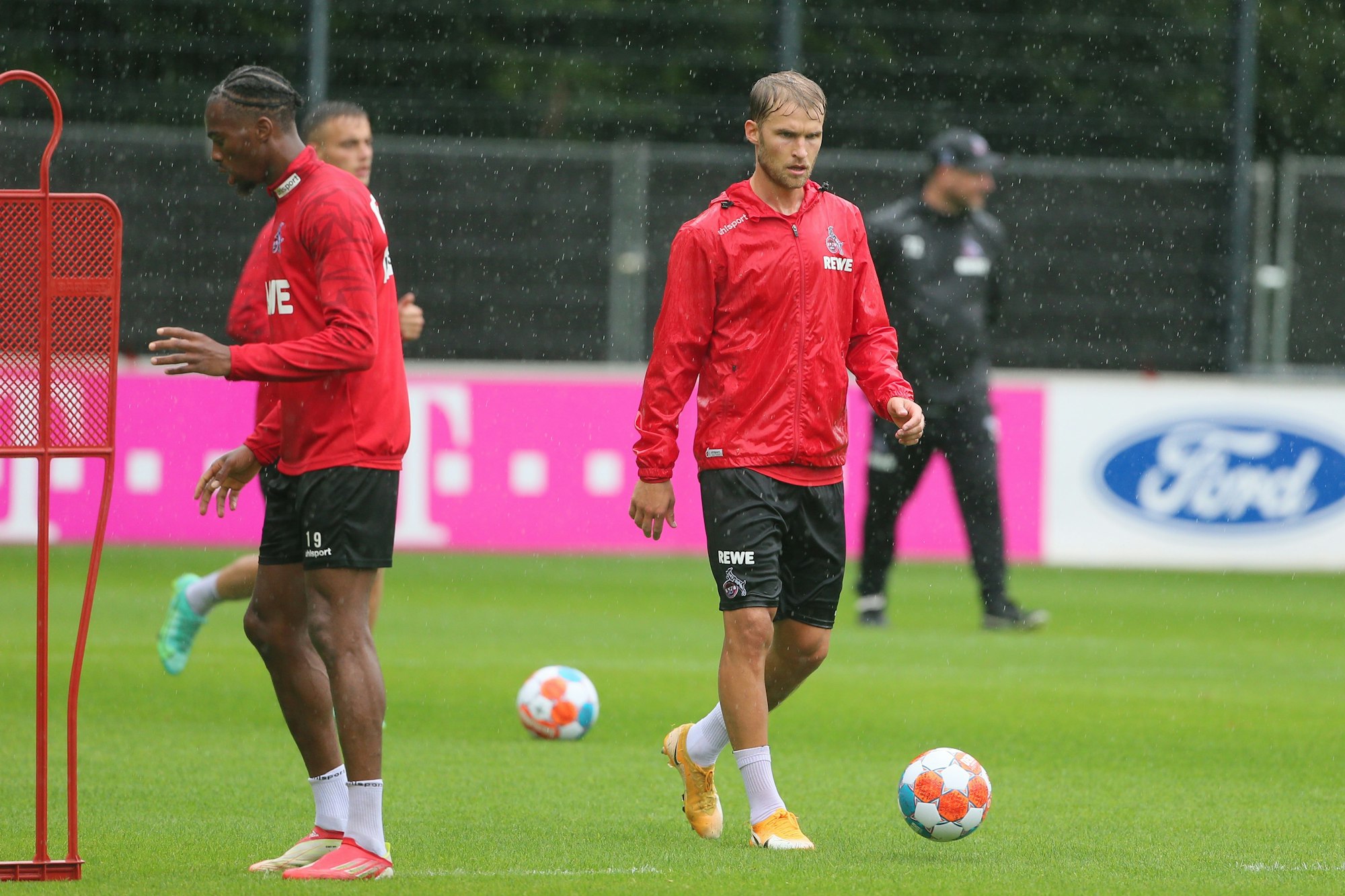 Sebastian Andersson beim FC-Training