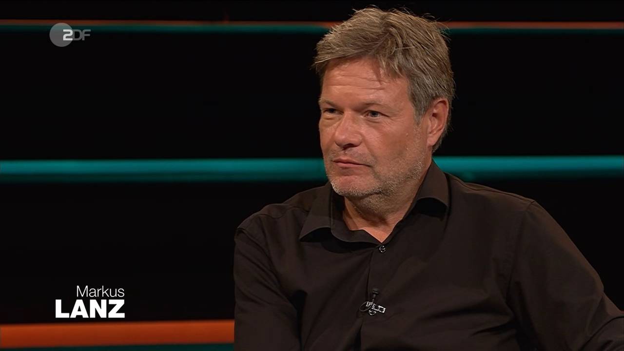 Grünen-Chef Robert Habeck ist am 14. Juli zu Gast bei Markus Lanz (ZDF) und findet klare Worte zur Plagiatsaffäre um Annalena Baerbock.
