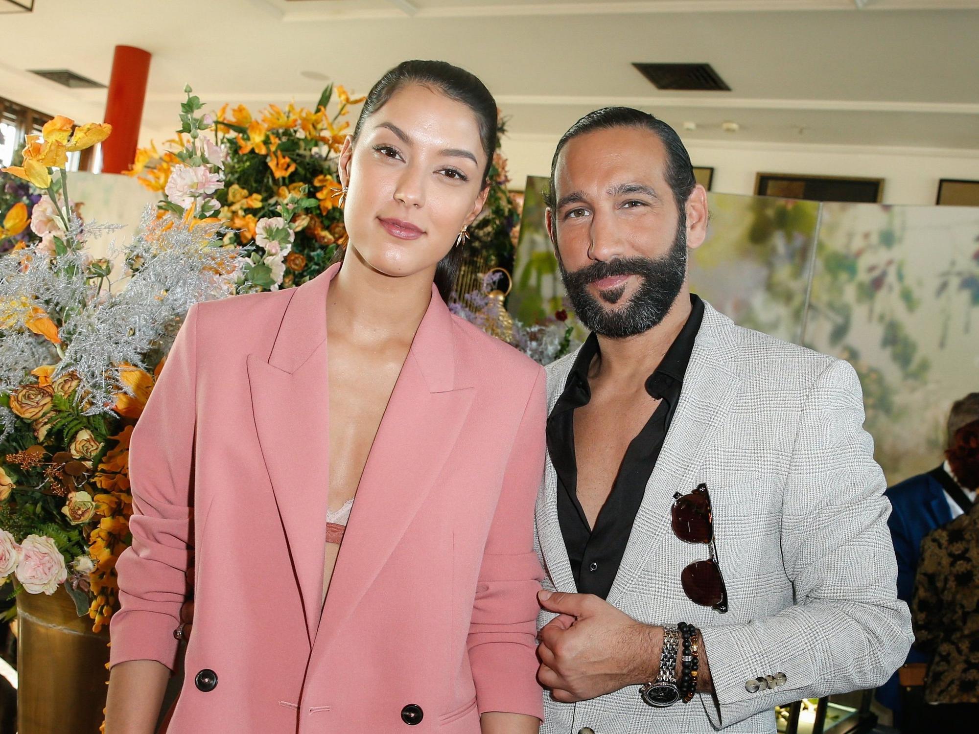 Rebecca Mir und ihr Mann Massimo Sinato kommen zum Thomas Sabo Press Cocktail im China Club.