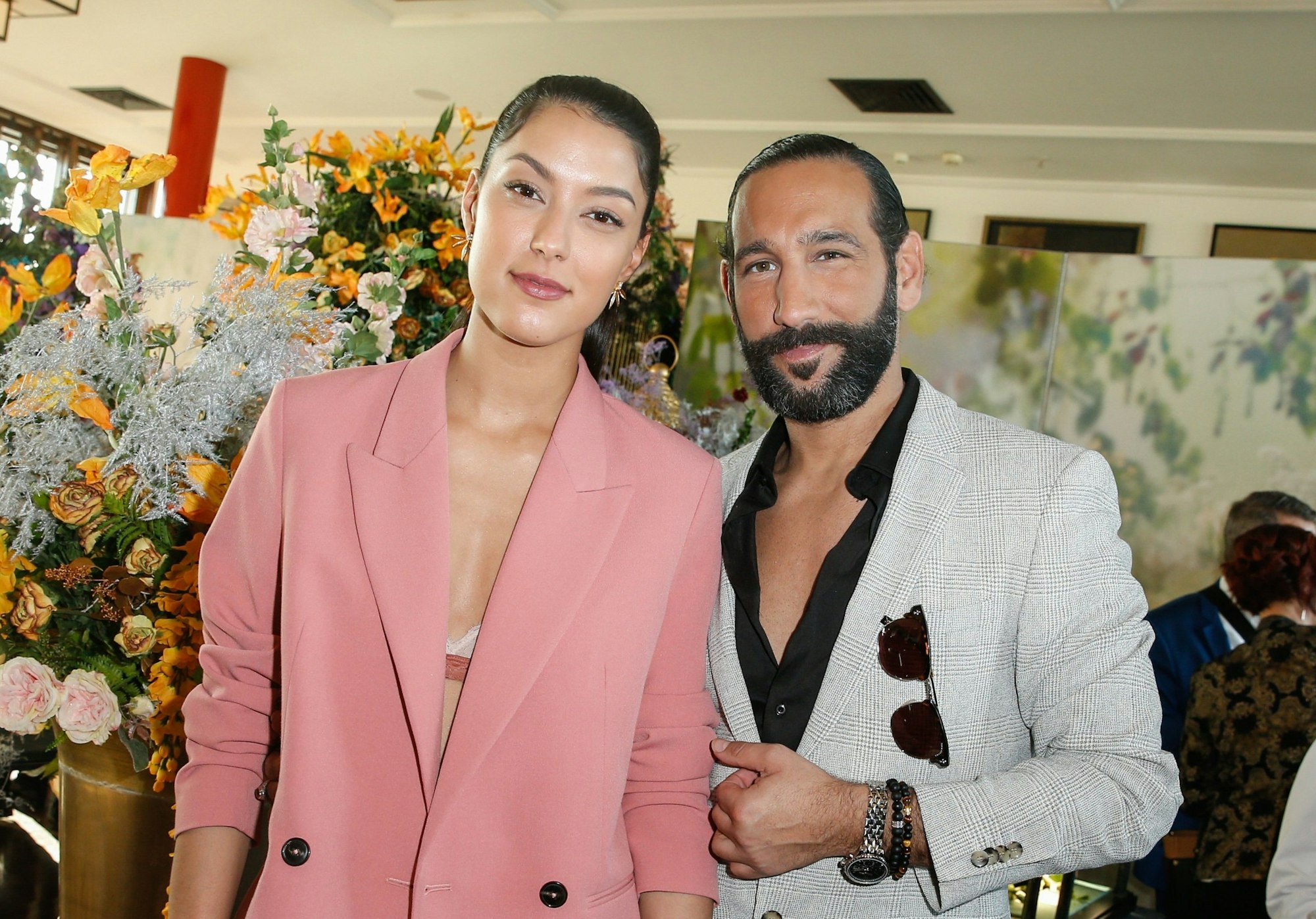 Rebecca Mir und ihr Mann Massimo Sinató (40) bei einer Veranstaltung von Schmuck-Designer Thomas Sabo (nicht auf dem Foto)