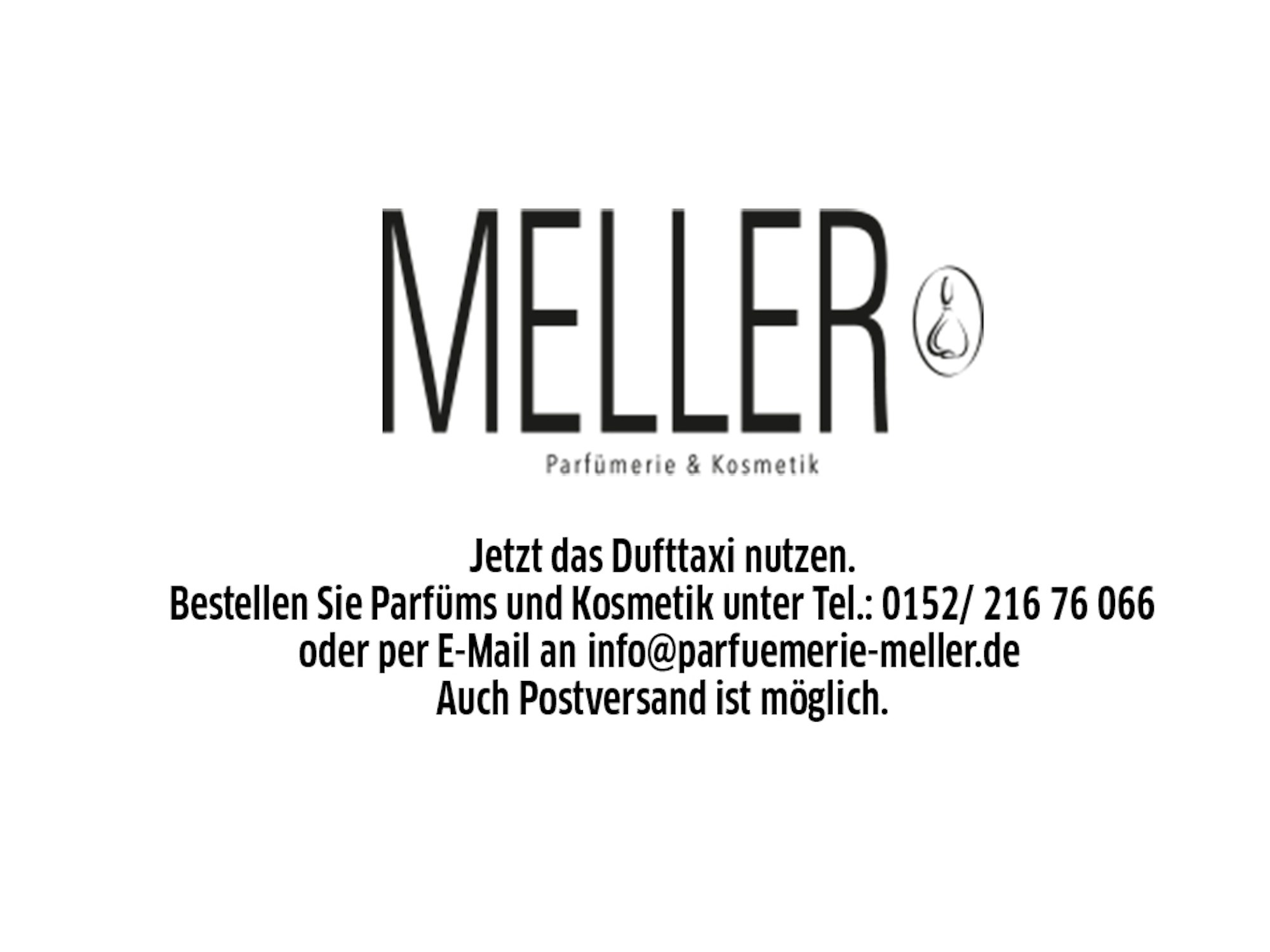 Logo der Parfümerie Meller.