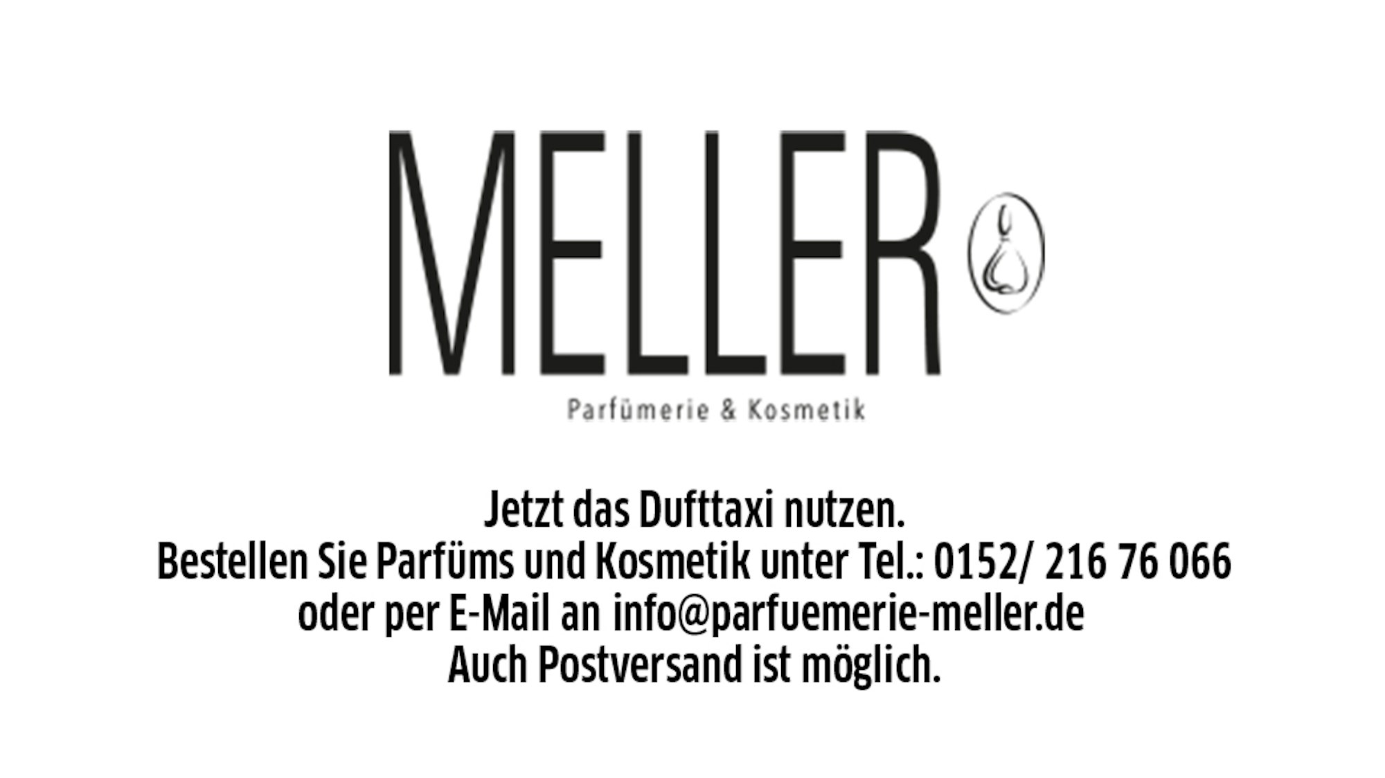 Logo der Parfümerie Meller.