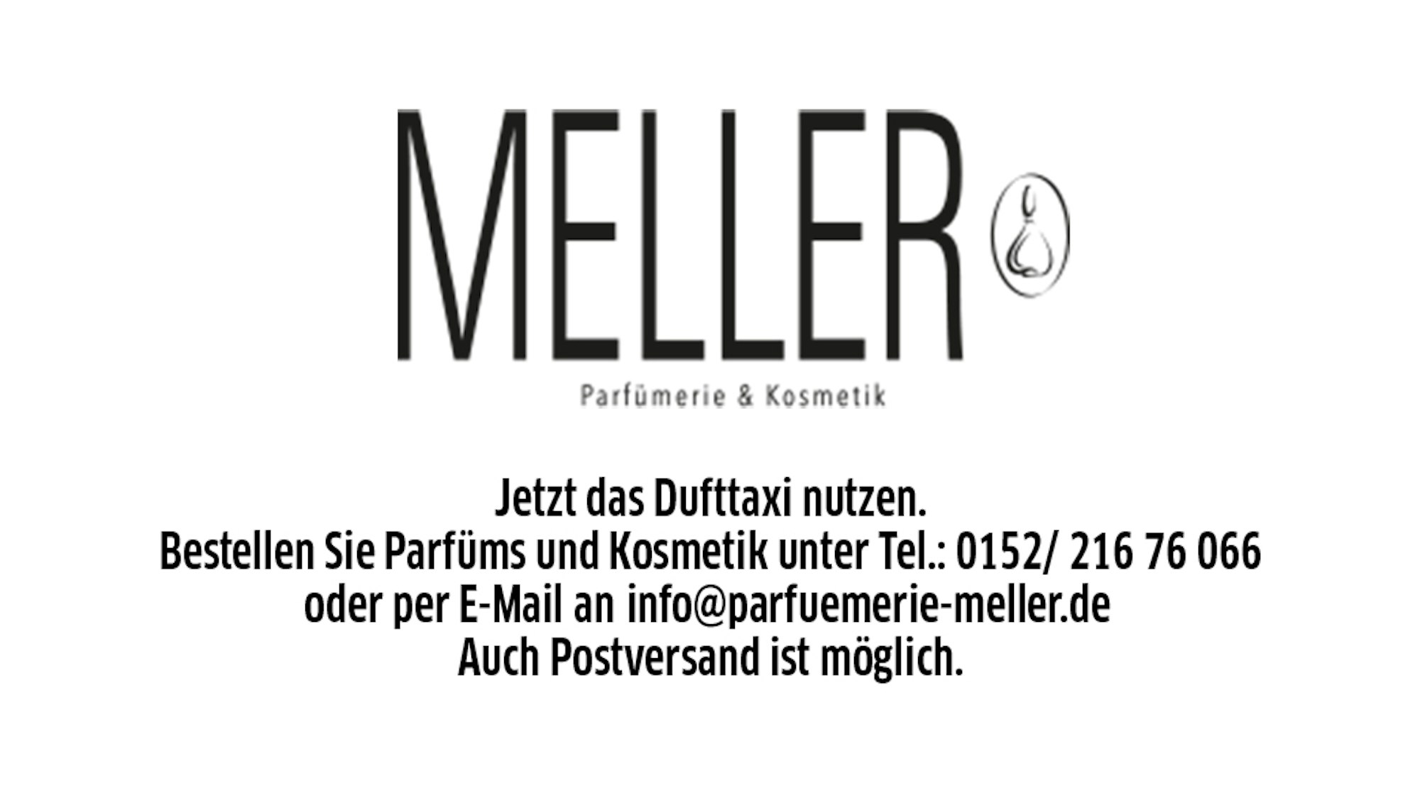 Logo der Parfümerie Meller.