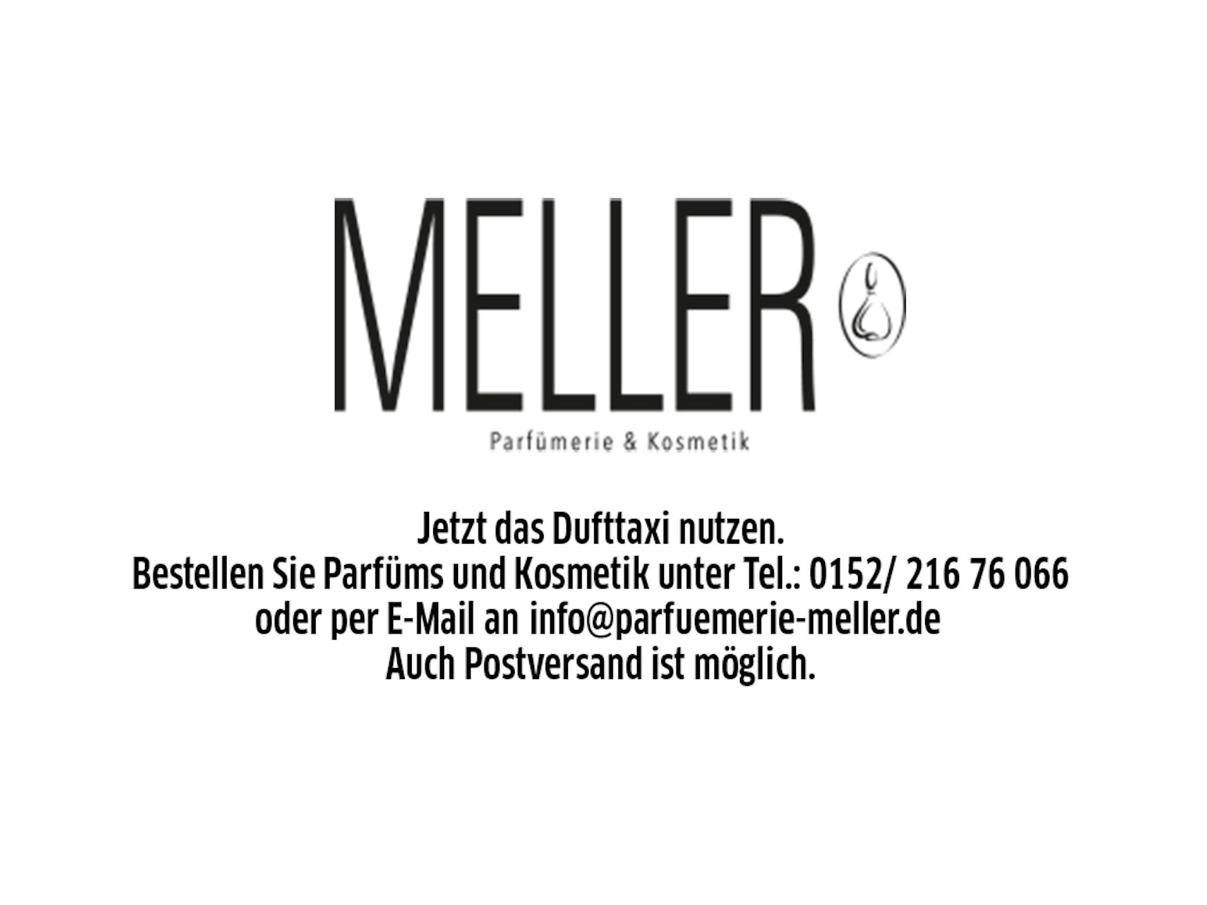 Logo der Parfümerie Meller.