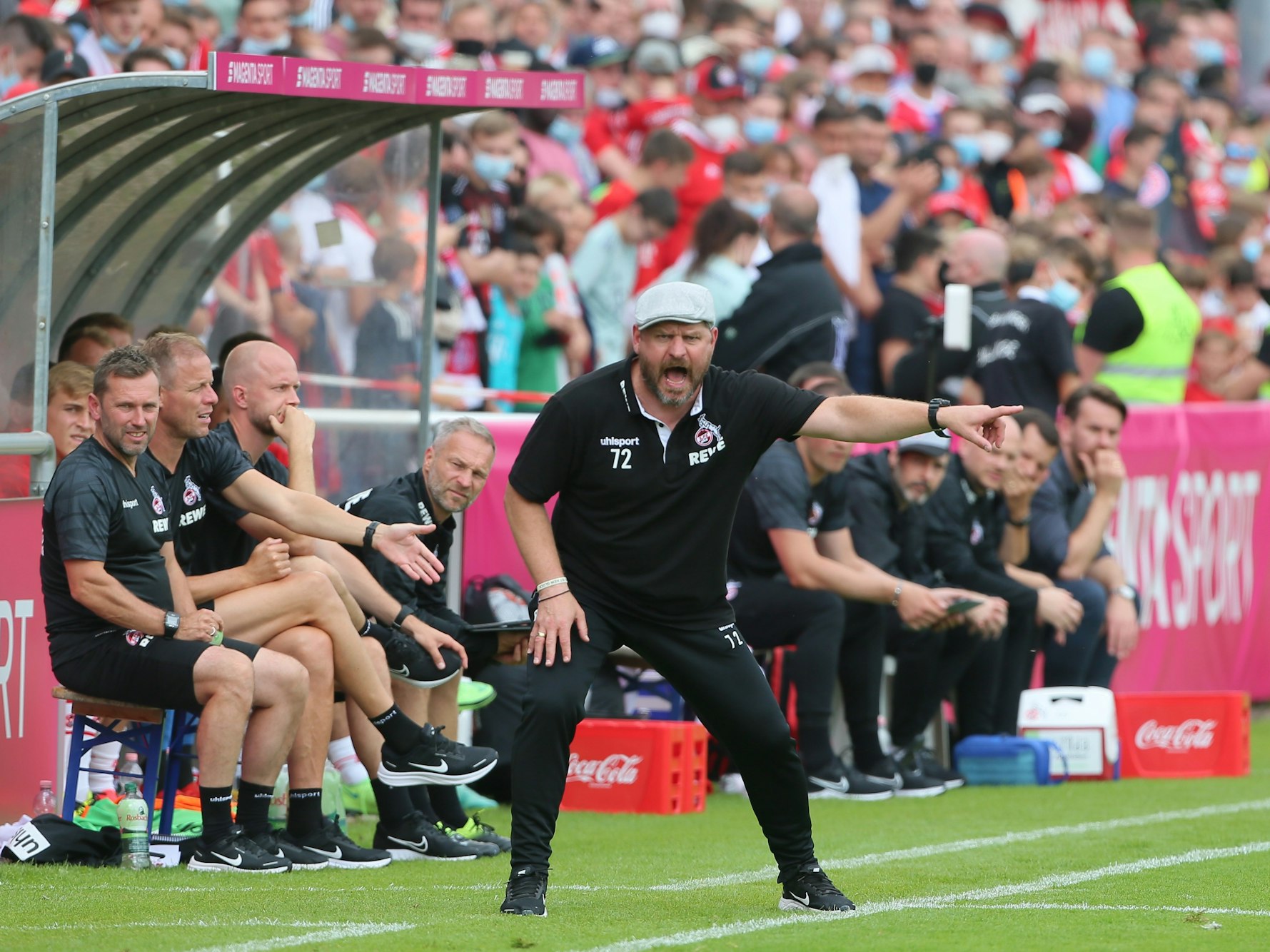 Steffen Baumgart beim Testspiel 1. FC Köln gegen FC Bayern München.