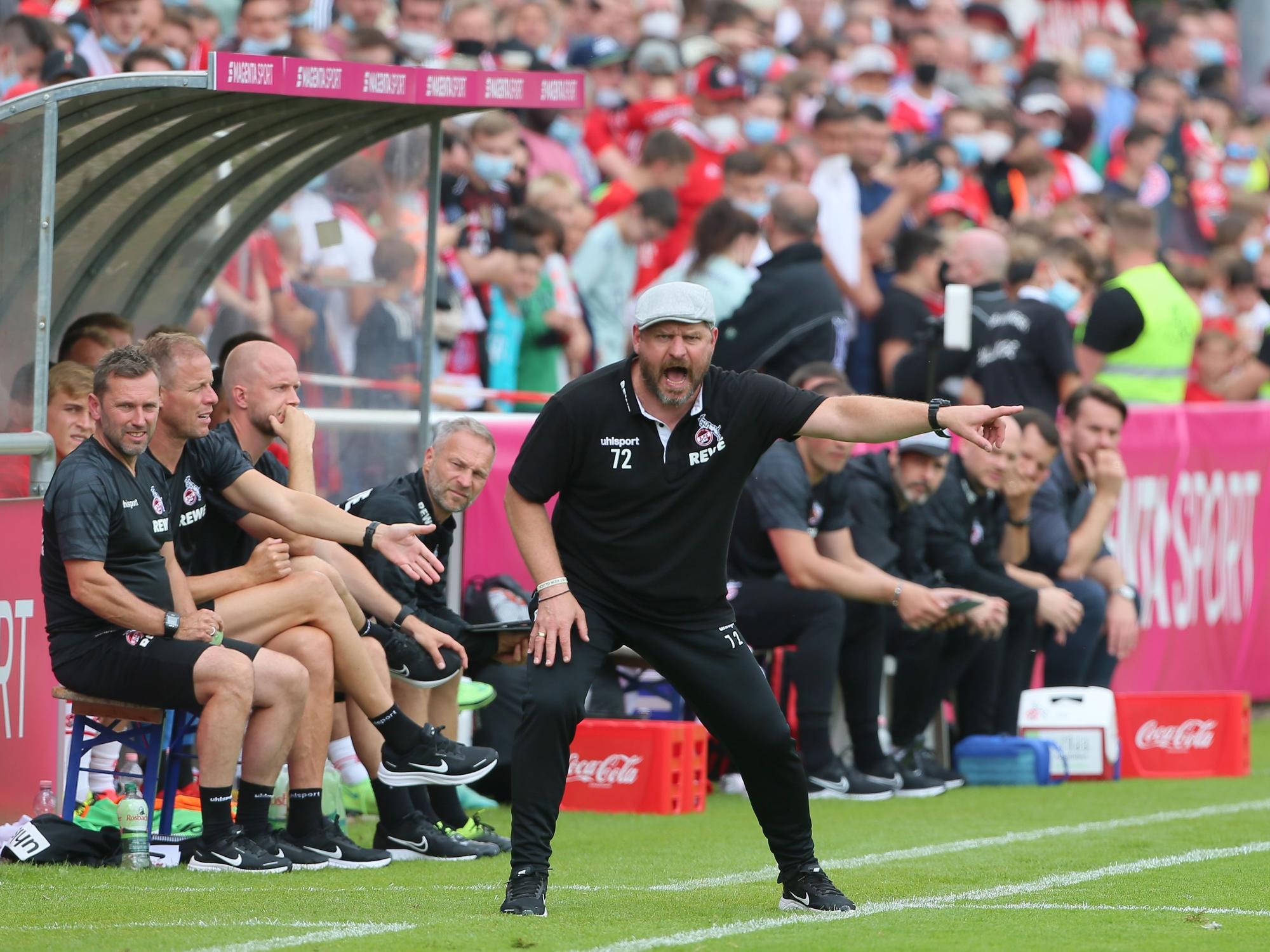 Steffen Baumgart beim Testspiel 1. FC Köln gegen FC Bayern München.