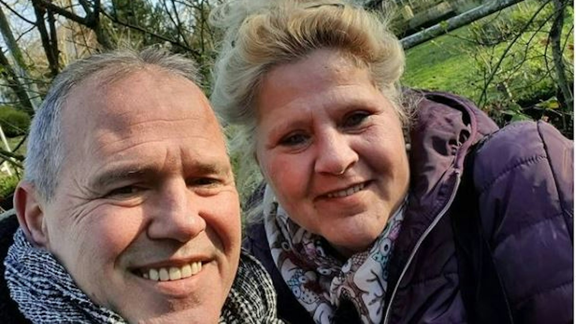 Silvia Wollny und Harald Elsenbast auf einem Selfie aus dem Februar 2020, Instagram-Account von Silvia Wollny, hochgeladen von Christian Spolders