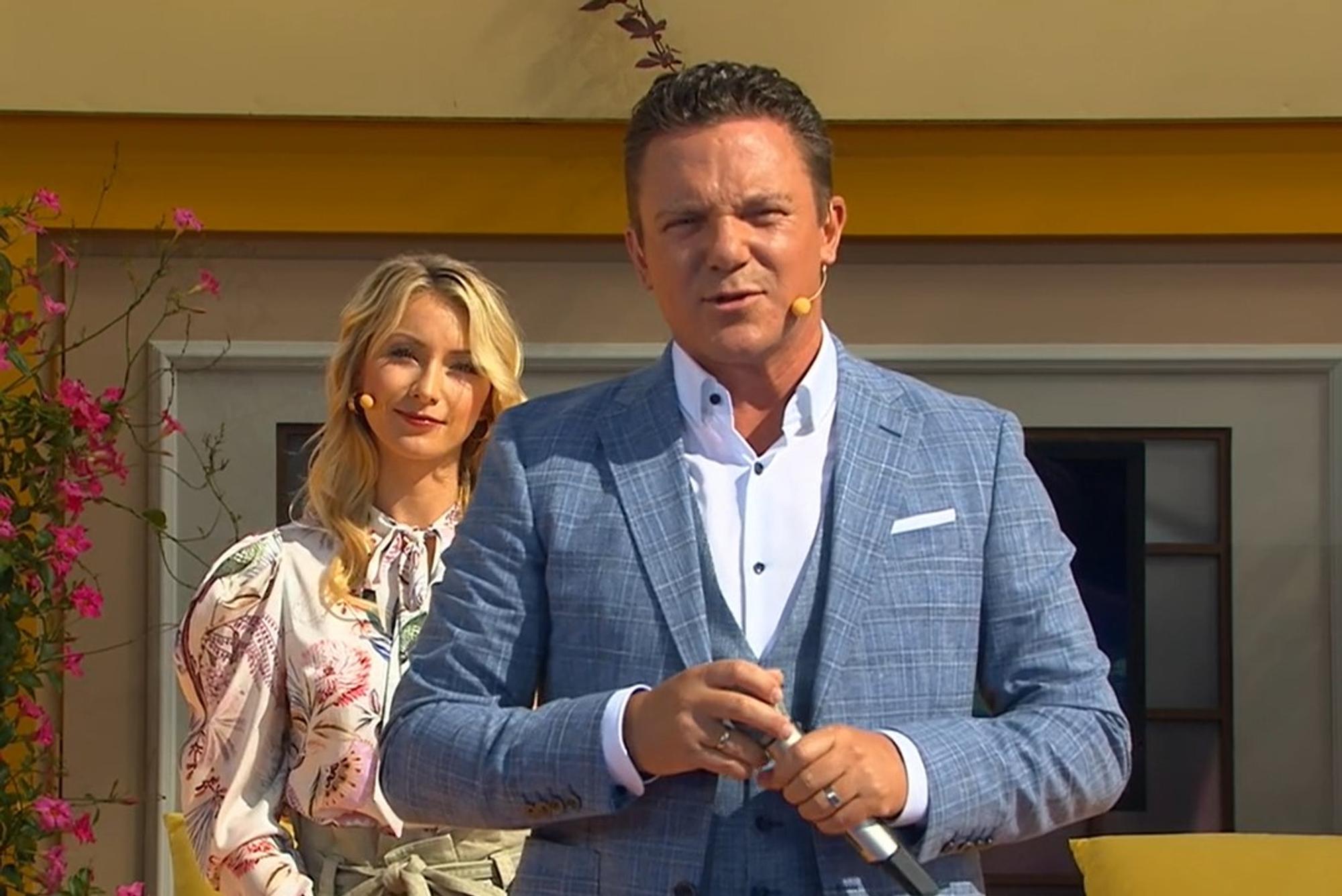 Stefan Mross bei „Immer wieder sonntags“ am 18. Juli.