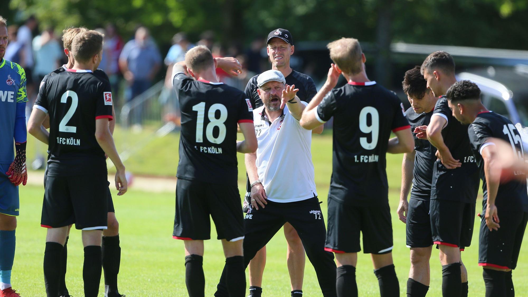 Steffen Baumgart beim Testspiel 1. FC Köln gegen FC Schaffhausen