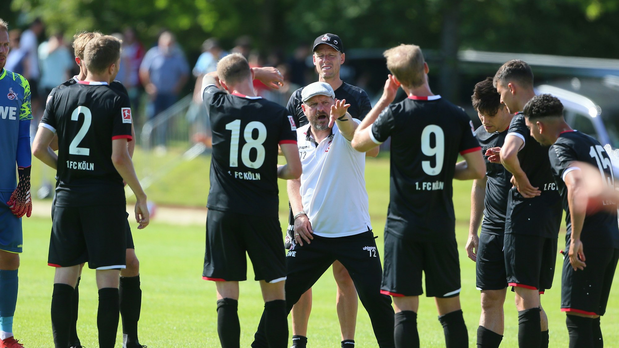 Steffen Baumgart beim Testspiel 1. FC Köln gegen FC Schaffhausen