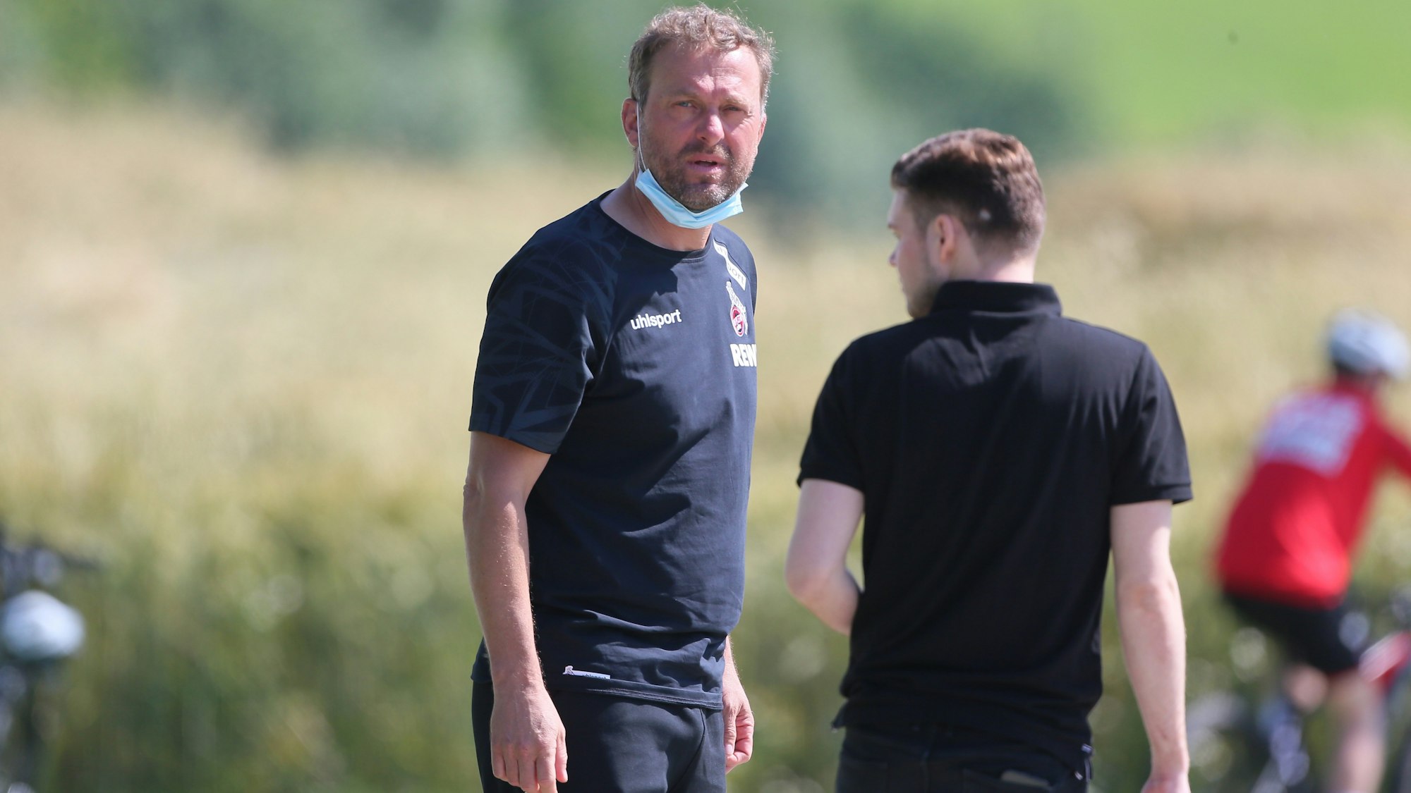 Jörg Jakobs im Trainingslager des 1. FC Köln