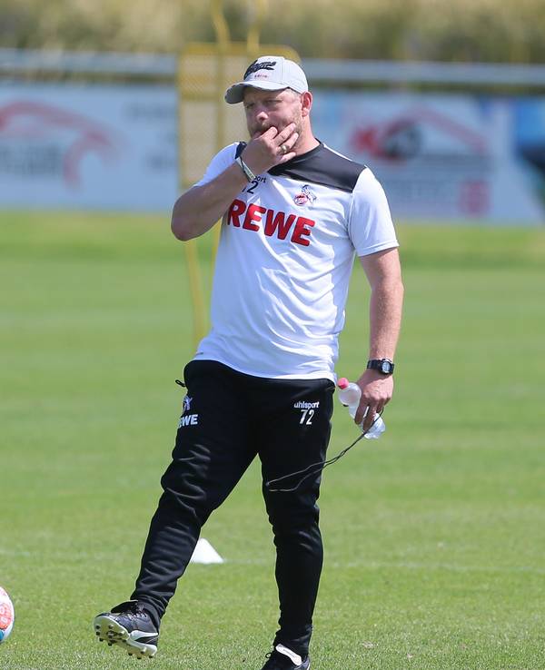 Steffen Baumgart trainiert den 1. FC Köln.