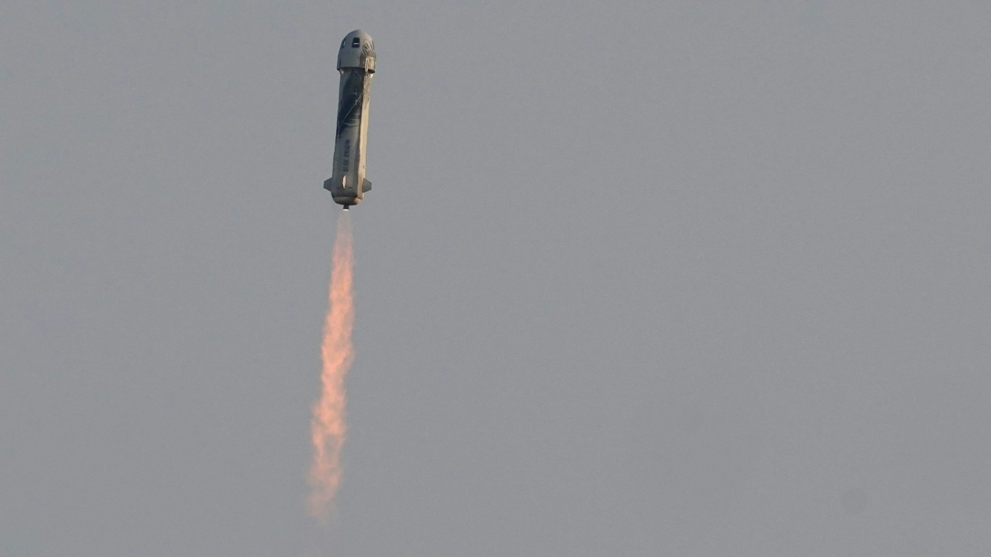 Die Rakete von Amazon-Gründer Jeff Bezos startet am 20. Juli 2021 ins Weltall.