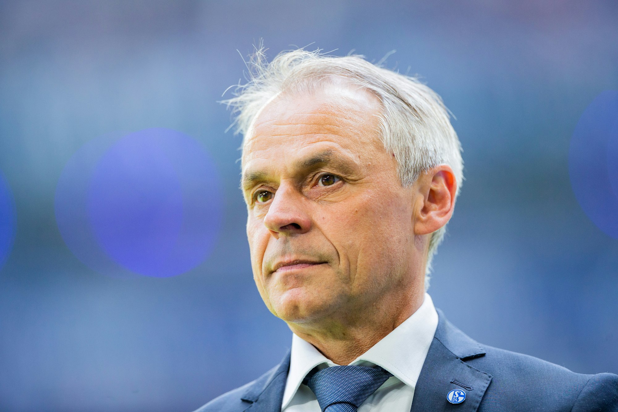 Olaf Thon bei einem Spiel auf Schalke