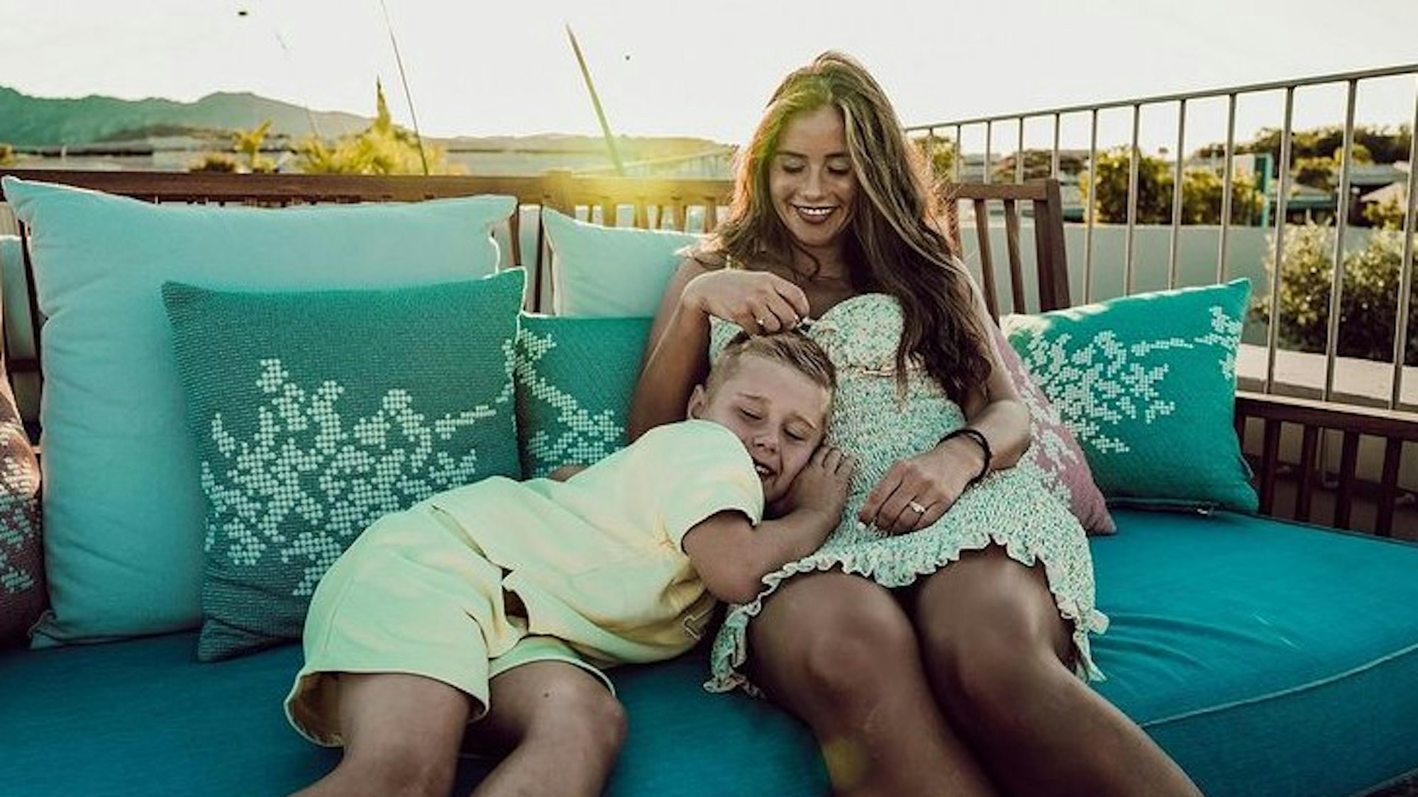 Sarah Engels postete auf Instagram Fotos von Sohn Alessio und veröffentlichte Babynews aus ihrer Fragestunde mit Fans.
Bilder heruntergeladen am 20. Juli 2021