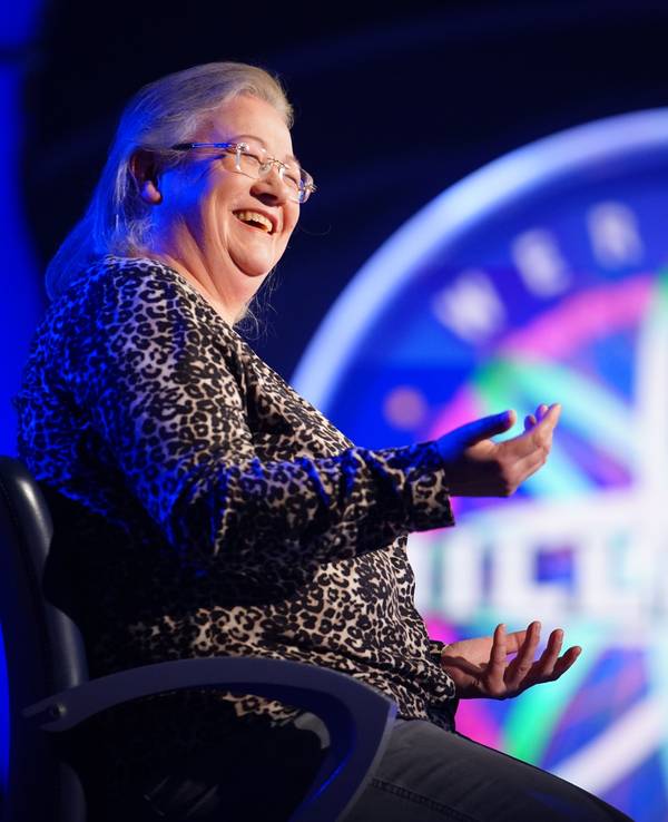 Kandidatin Cornelia Schubert aus Berlin bei „Wer wird Millionär?“.