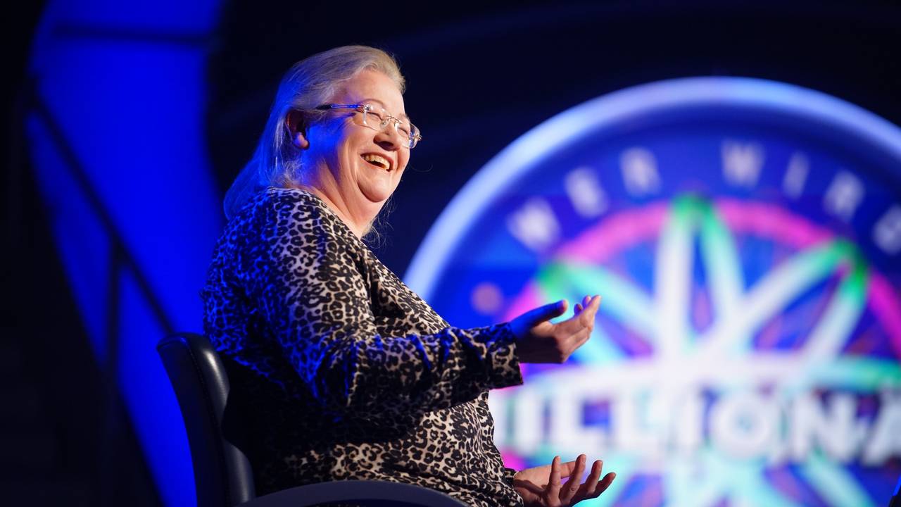 Kandidatin Cornelia Schubert aus Berlin bei „Wer wird Millionär?“.