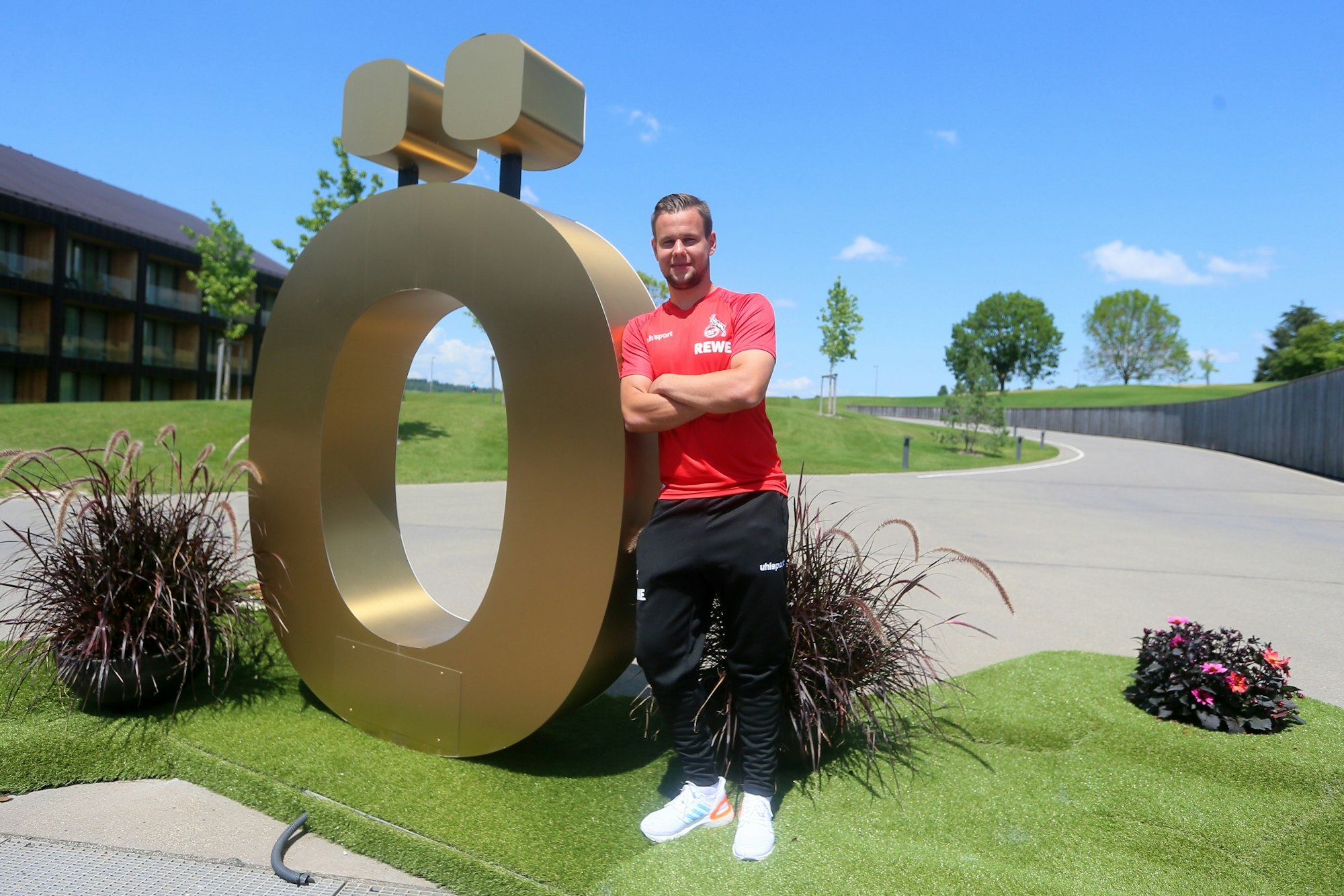 Louis Schaub im Trainingslager des 1. FC Köln