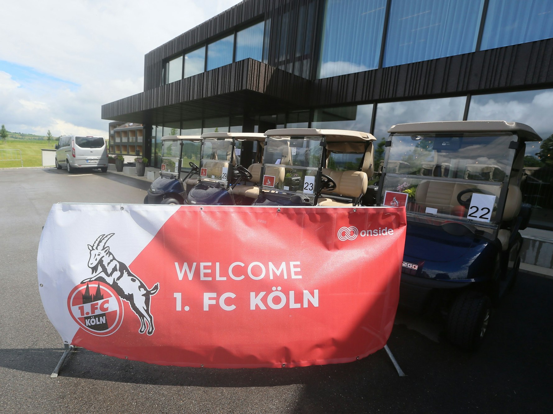Das Mannschaftshotel des 1. FC Köln in Donaueschingen