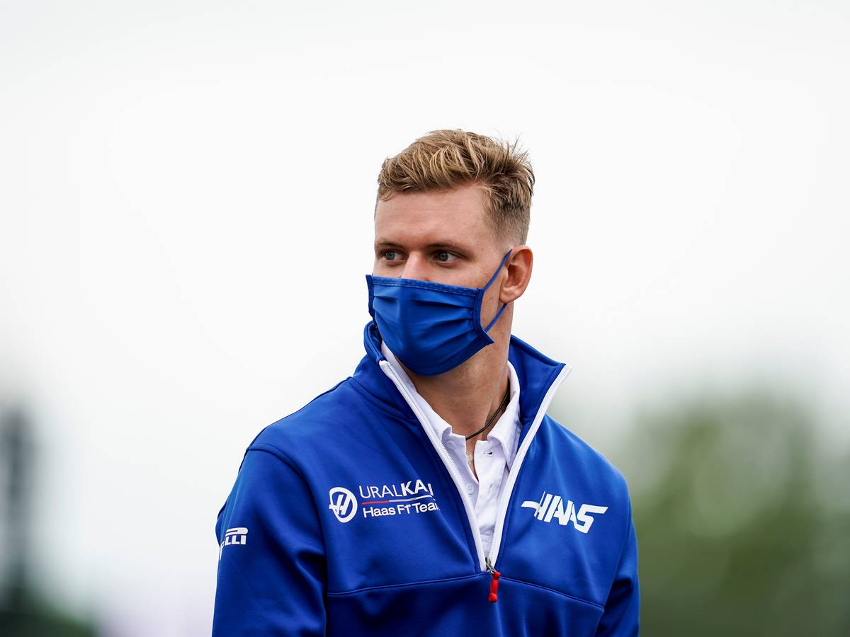Mick Schumacher, Haas-Pilot, vor dem Grand Prix von Großbritannien.