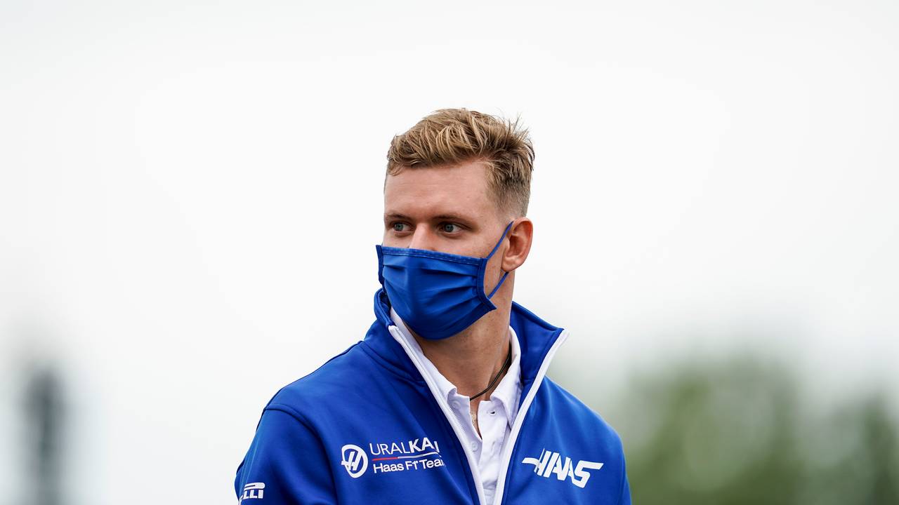 Mick Schumacher, Haas-Pilot, vor dem Grand Prix von Großbritannien.