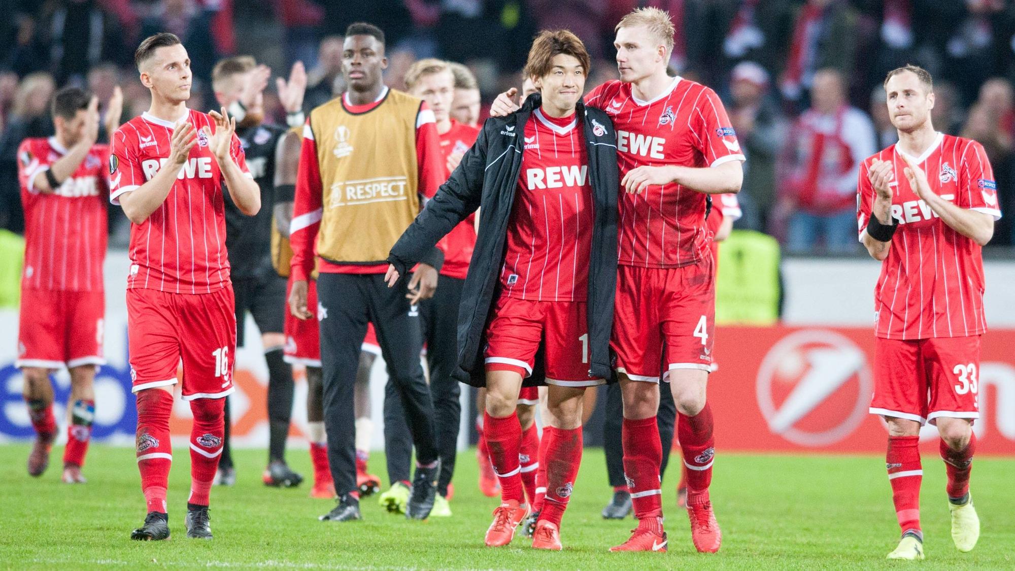 Der 1. FC Köln spielt in der Europa League gegen den FC Arsenal.