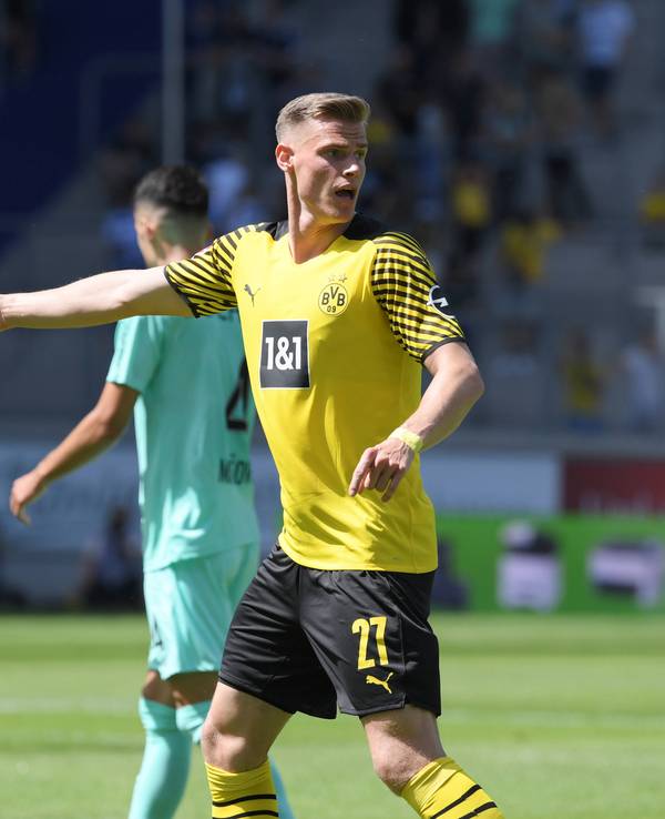 Steffen Tigges während eines testspiels von Borussia Dortmund gegen den VfL Bochum 1:3.