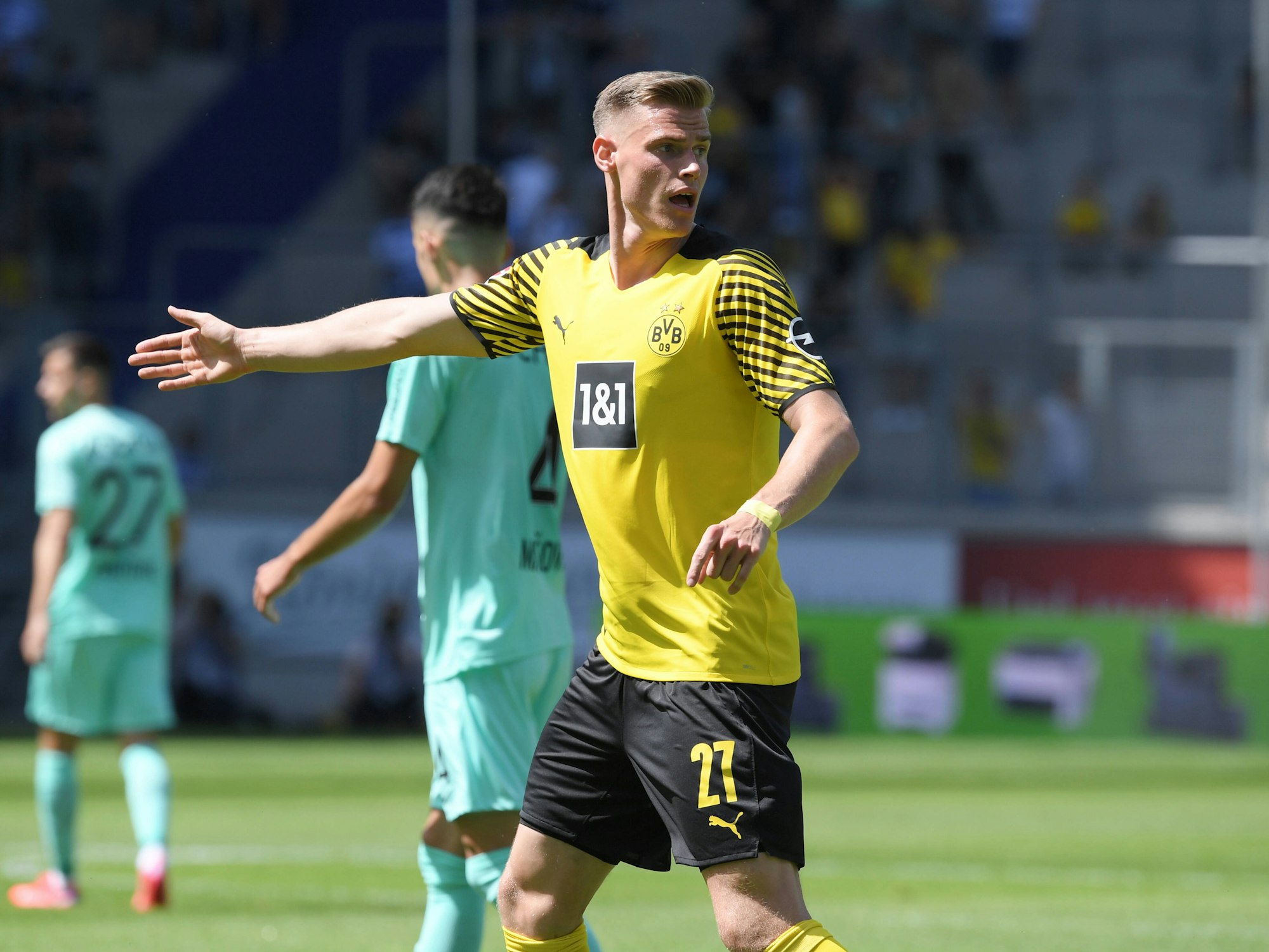 Steffen Tigges auf dem Platz.