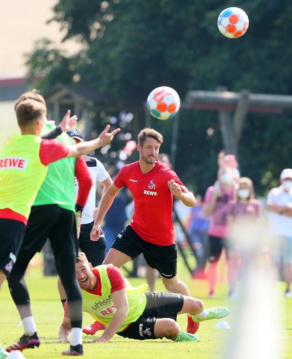 Der 1. FC Köln trainiert in Donaueschingen