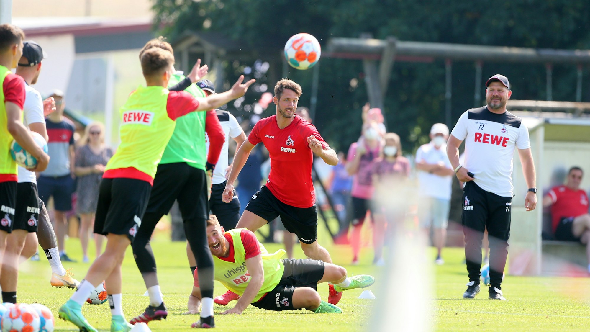 Der 1. FC Köln trainiert in Donaueschingen