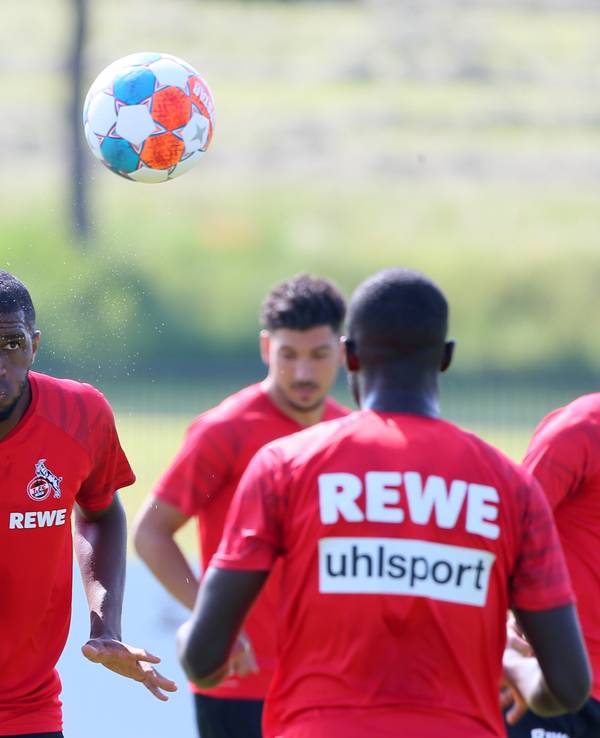 Anthony Modeste trainiert im Trainingslager des 1. FC Köln.