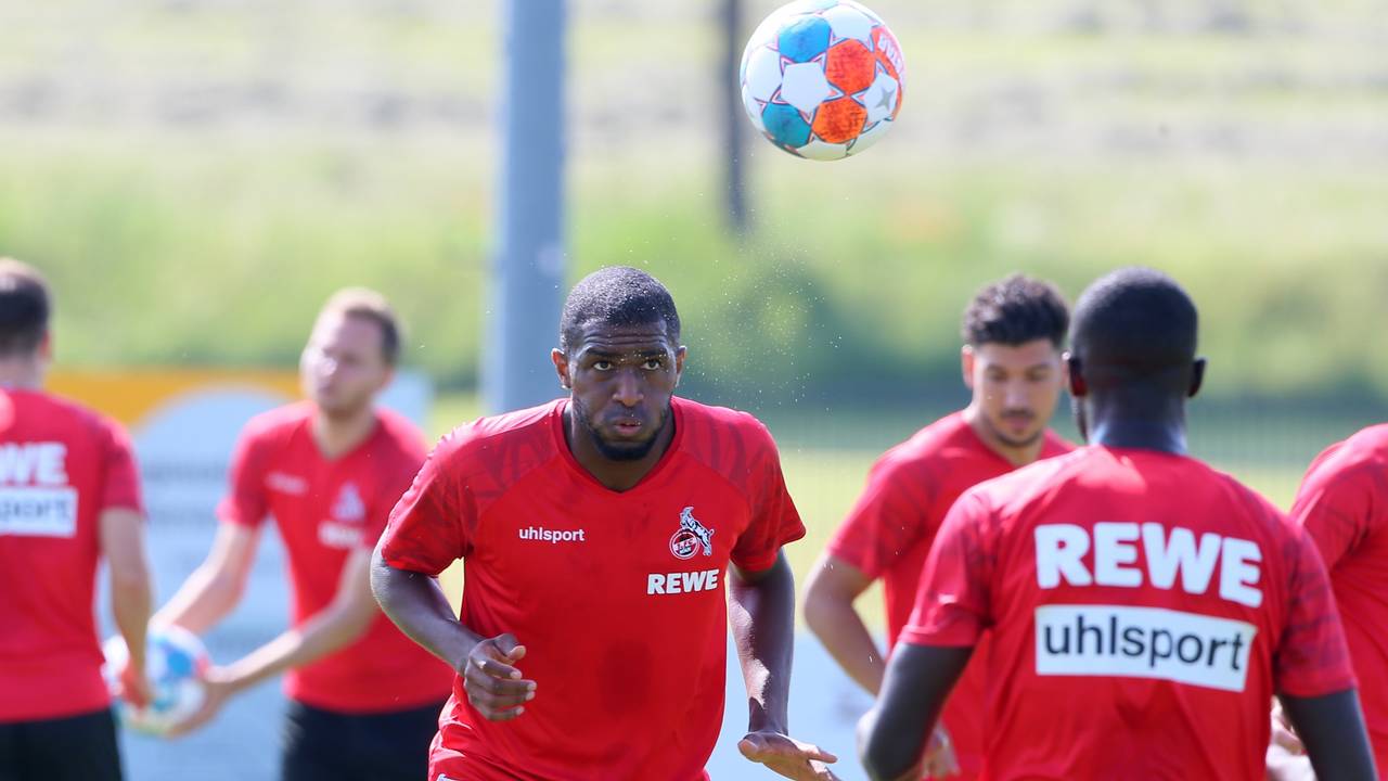Anthony Modeste trainiert im Trainingslager des 1. FC Köln.
