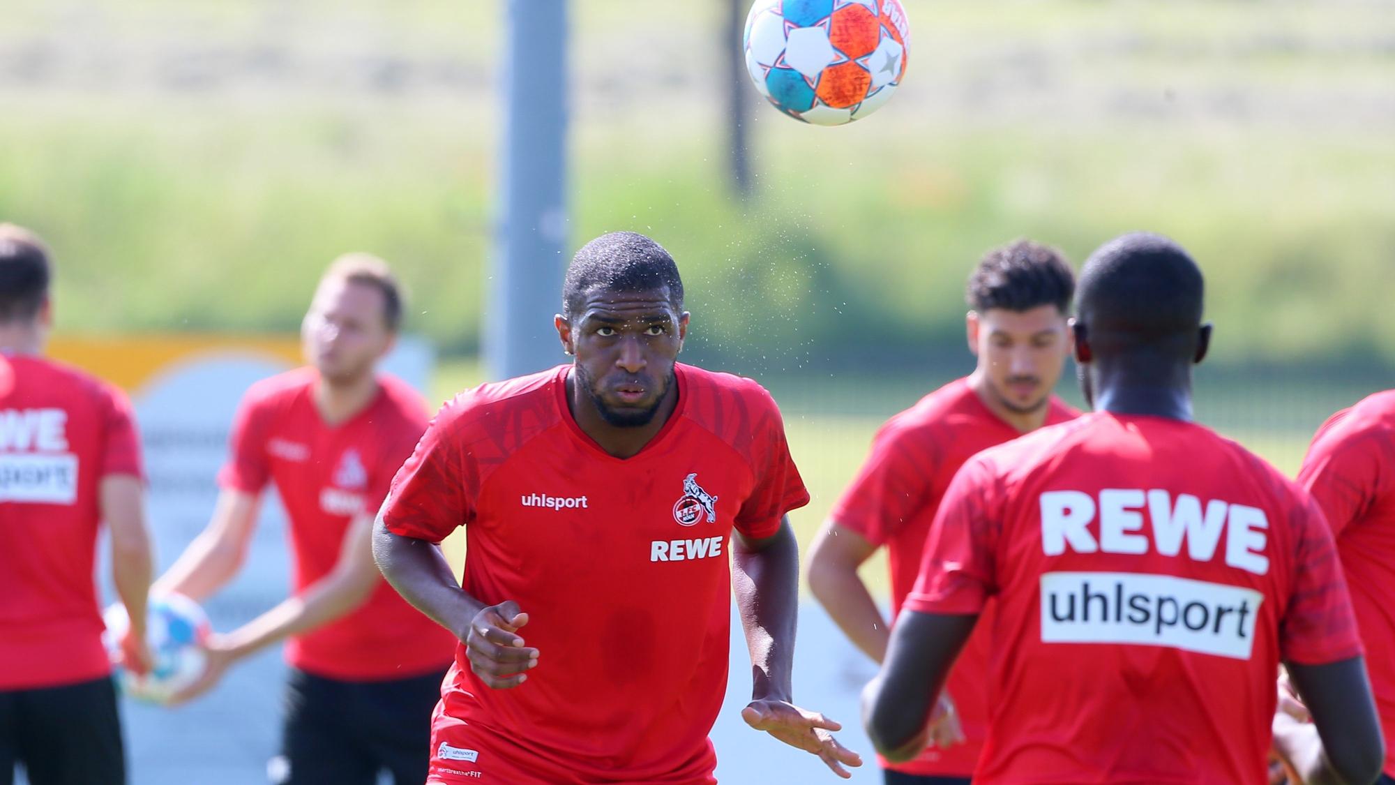 Anthony Modeste trainiert im Trainingslager des 1. FC Köln.