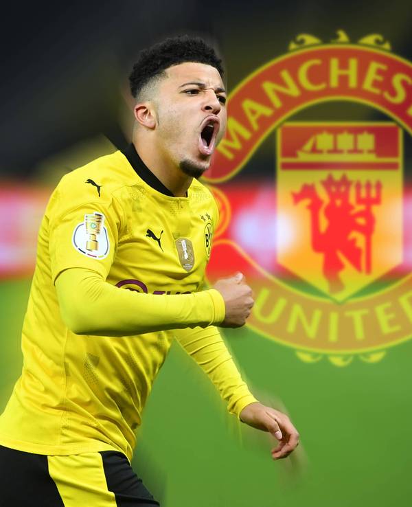 Jadon Sancho jubelt